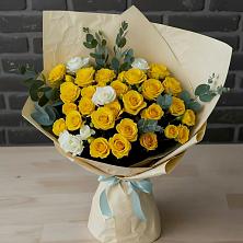 Букет цветов из:  Розы в Аше