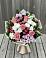 Букет цветов из: Альстромерии, Гвоздики, Розы и Хризантемы в Аше
