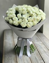 Букет 35 Белых роз #REPLACE_PRED# Аше