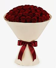 Букет 101 Бордовая роза Блэк Бакарра #REPLACE_PRED# Аше
