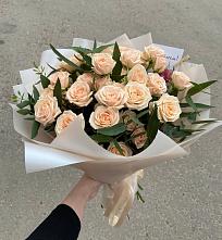 Букет Кремовые розы Латте #REPLACE_PRED# Аше