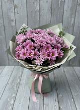 Букет цветов из:  Хризантемы в Аше