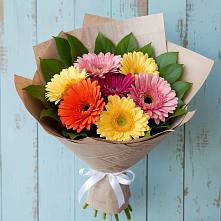 Букет цветов из:  Герберы в Аше