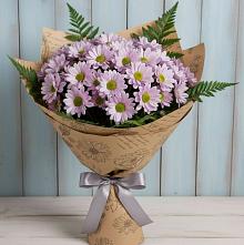 Букет цветов из:  Хризантемы в Аше