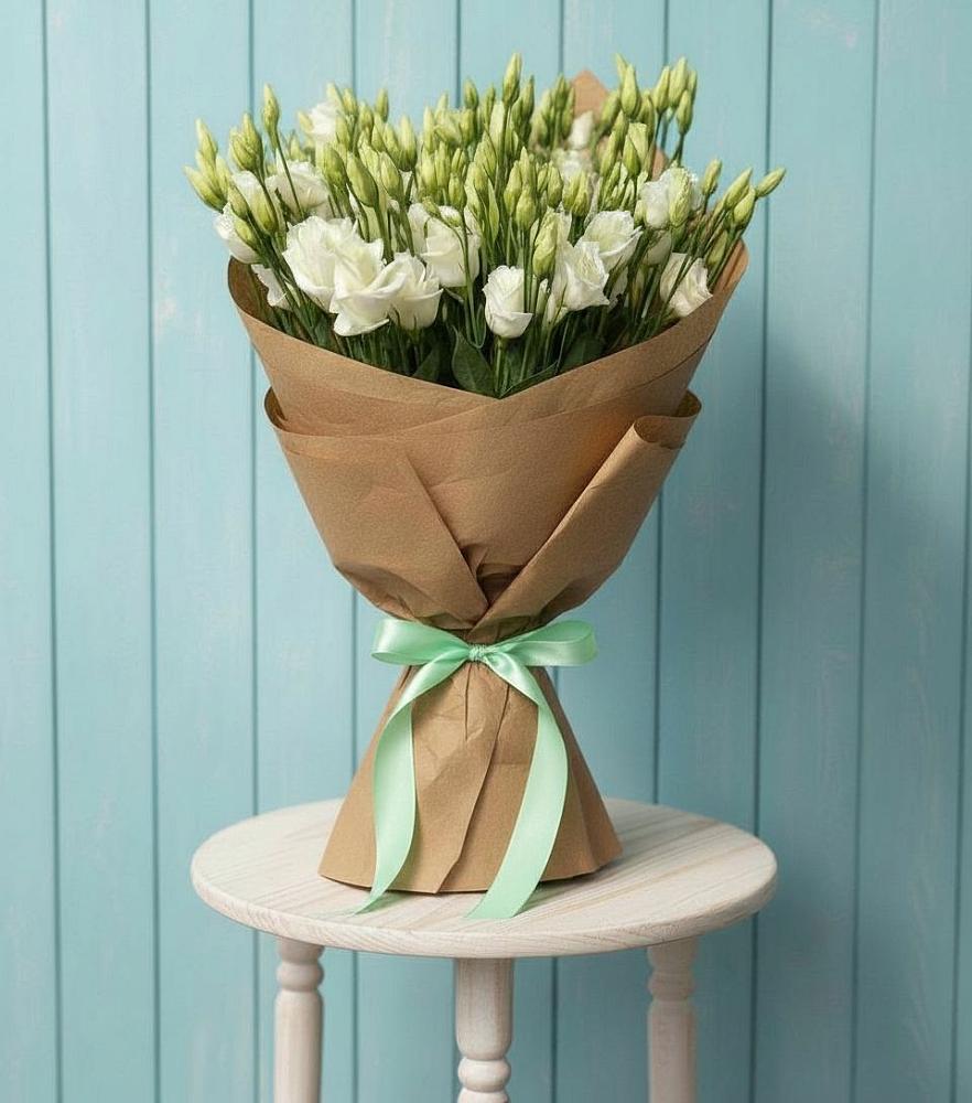 Букет цветов из: Лизиантусы в Аше