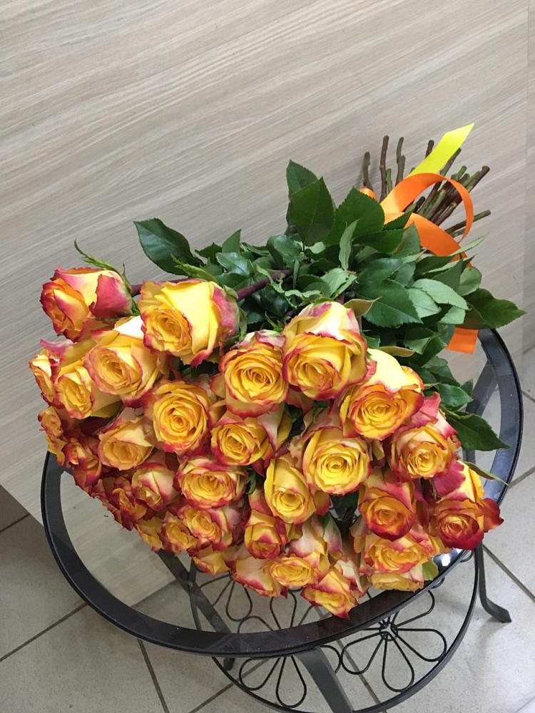 Букет Желтые розы в Аше