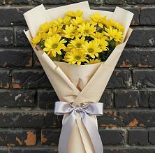 Букет цветов из:  Хризантемы в Аше