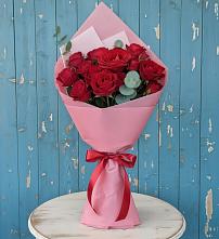 Букет цветов из:  Розы в Аше