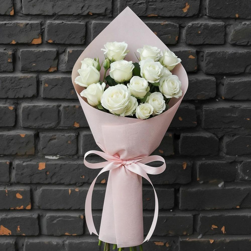 Букет цветов из: Розы в Аше