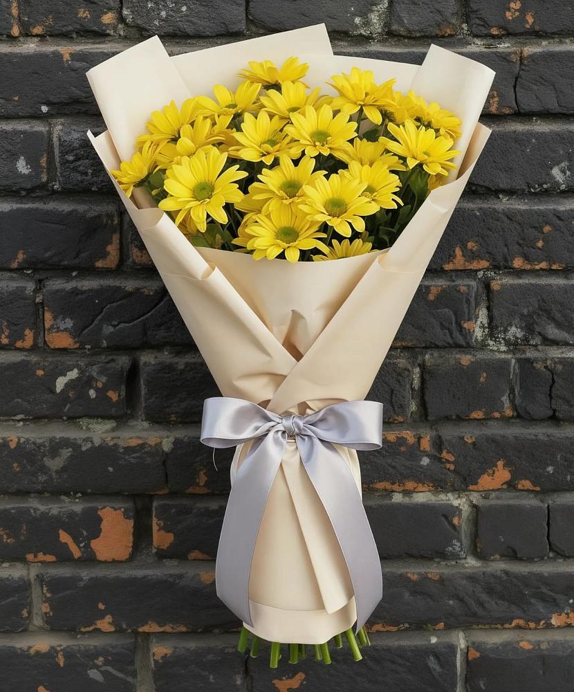 Букет цветов из: Хризантемы в Аше