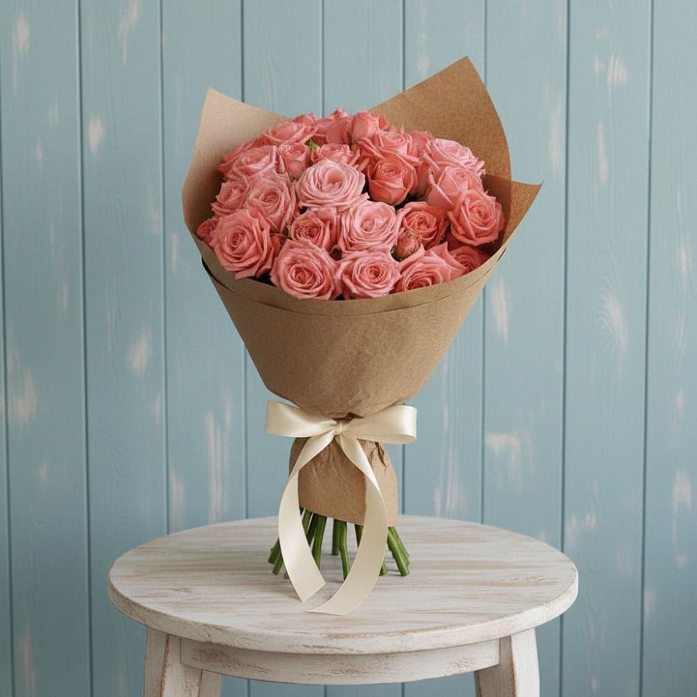 Букет цветов из: Розы в Аше