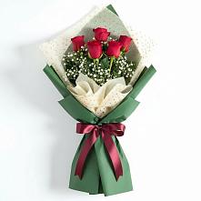 Букет цветов из:  Розы в Аше