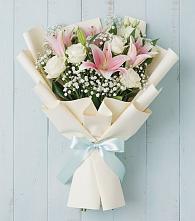 Букет цветов из:  Лилии в Аше