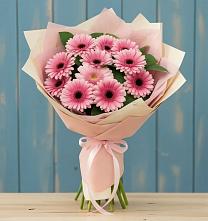 Букет цветов из:  Герберы в Аше