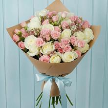 Букет цветов из:  Розы в Аше